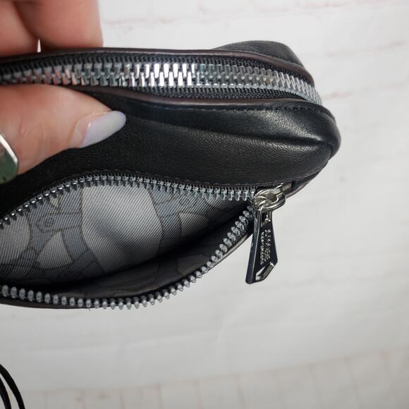 Bundle Aimee Kestenberg Studded Leather Crossbody Phone Case Wallet And Wristlet - Picture 15 of 16